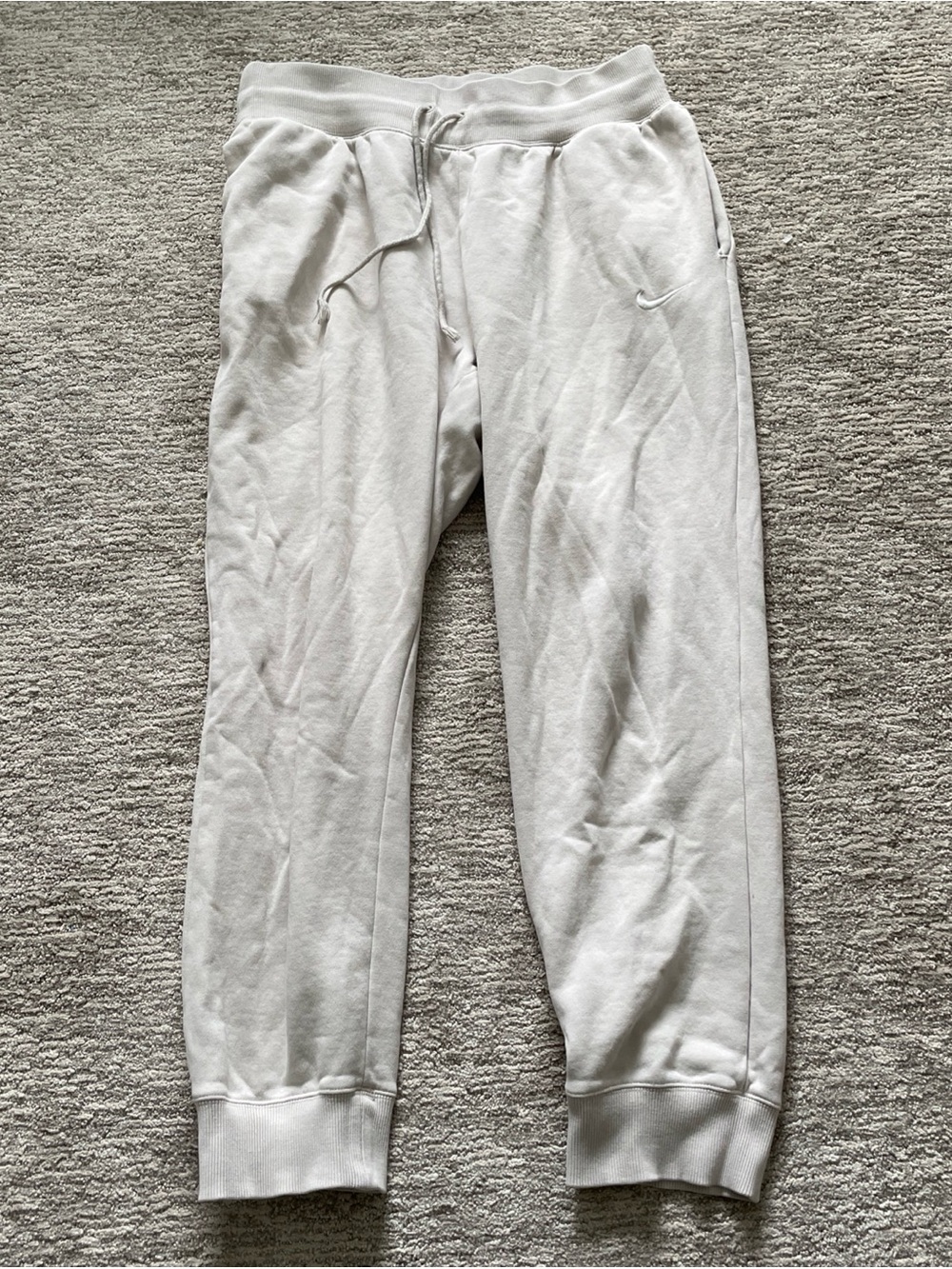 Nike Sportswear Phoenix Fleece High-Waisted Joggers Sweatpants Women’s Large